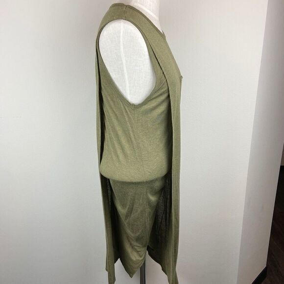 T by Alexander Wang Classic Overlap Dress - Picture 3 of 7